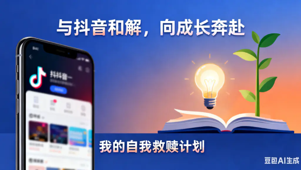 与抖音和解,向成长奔赴:我的自我救赎计划 与抖音和解,向成长奔赴:我的自我救赎计划